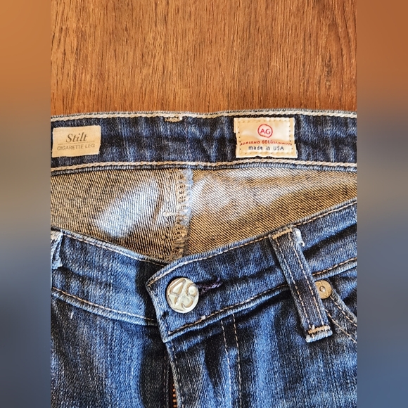AG Adriano Goldschmeid Stilt Cigarette Jean | Size 27 | Like New - Picture 6 of 14